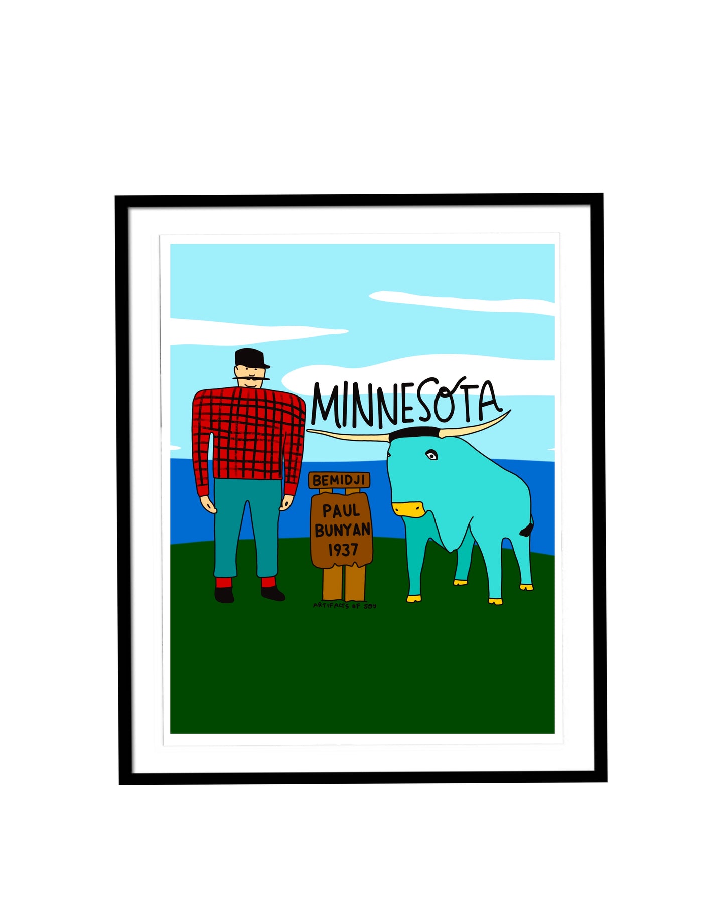 Print Minnesota Paul And Babe
