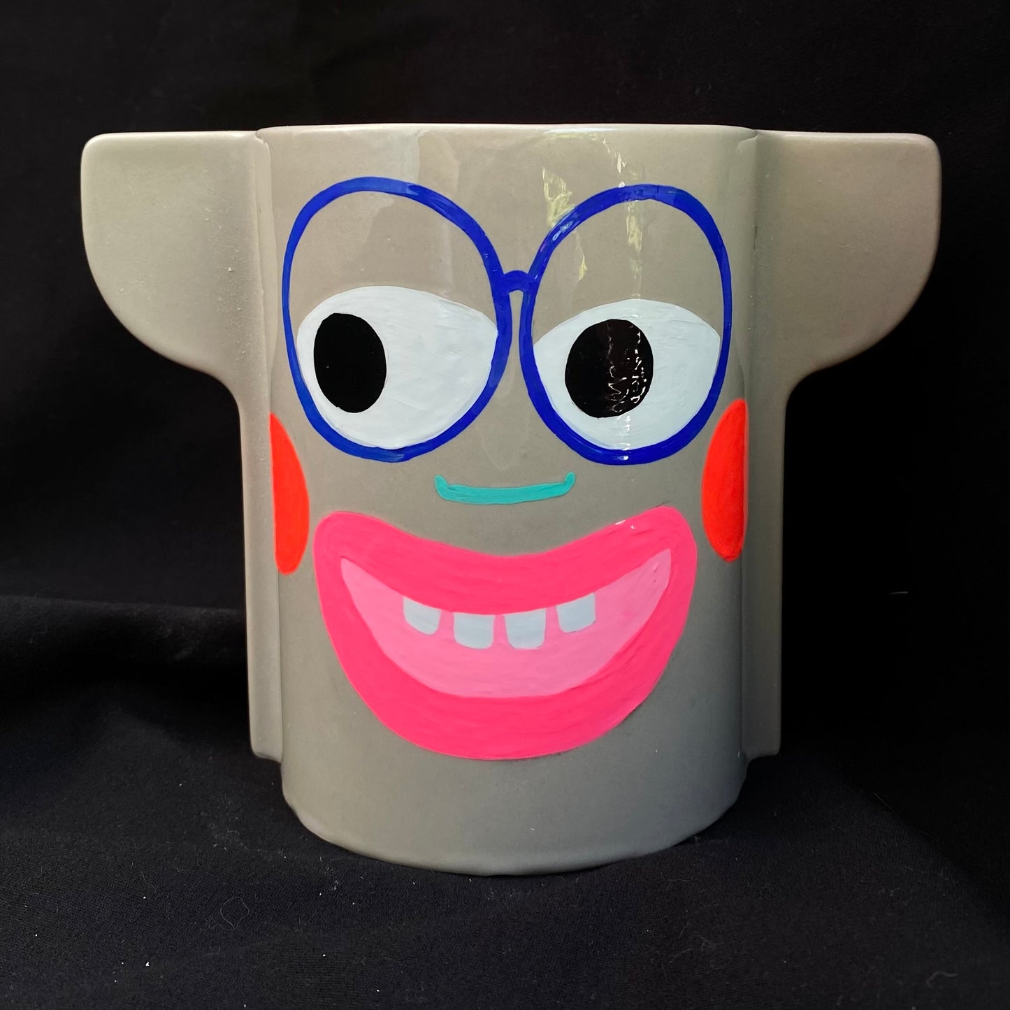 Modern Artifact Face Vase/Planter It's Me Charlie