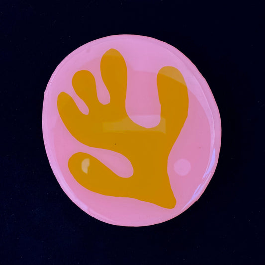 Coaster Birch Wood Golden Yellow Matisse Leaf