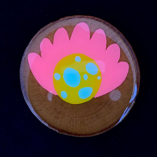 Coaster Birch Wood Little Pink Flower