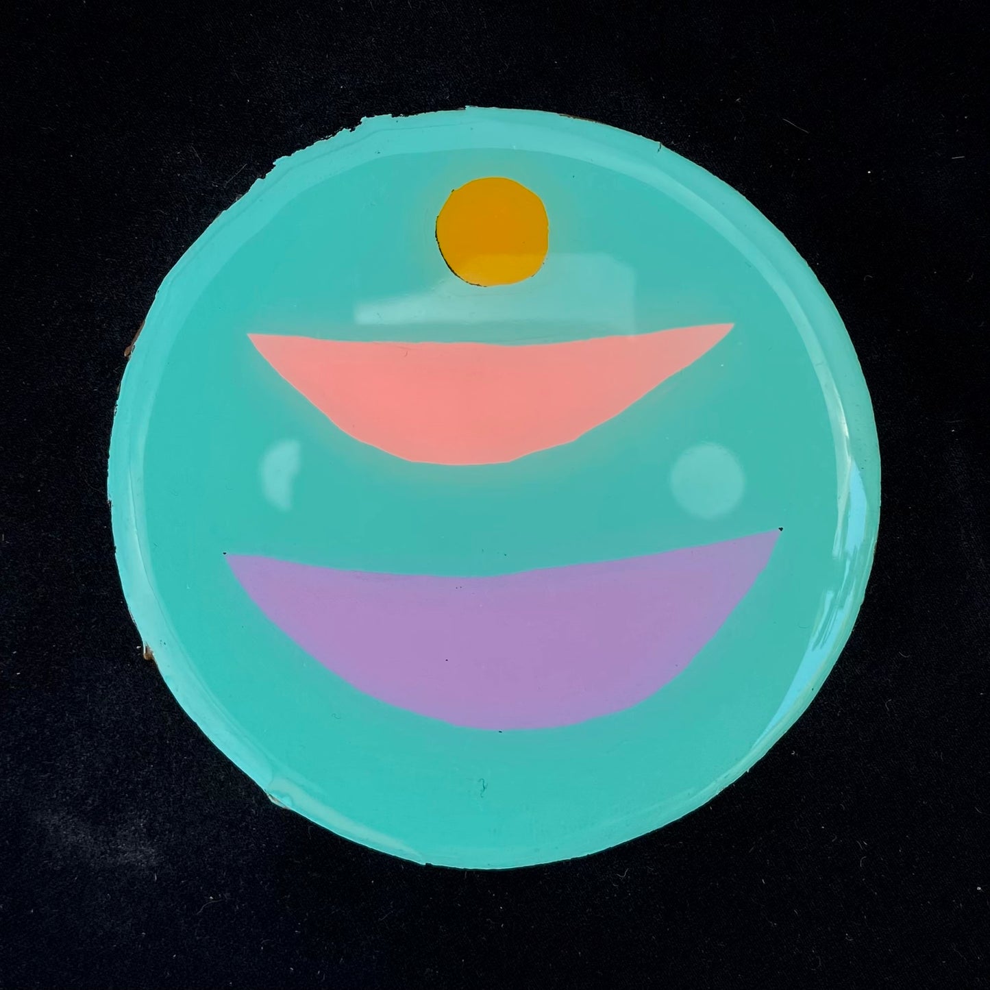 Coaster Birch Wood Abstract Balancing Bowls