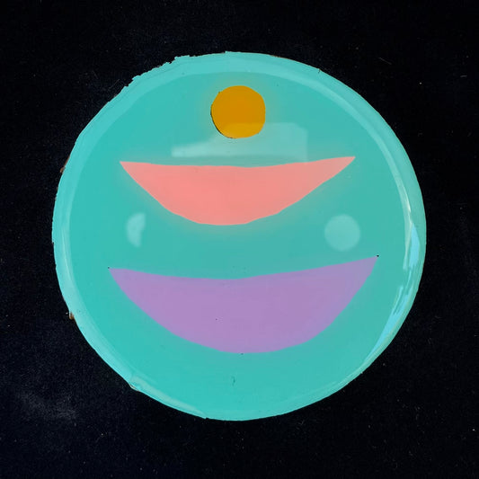 Coaster Birch Wood Abstract Balancing Bowls