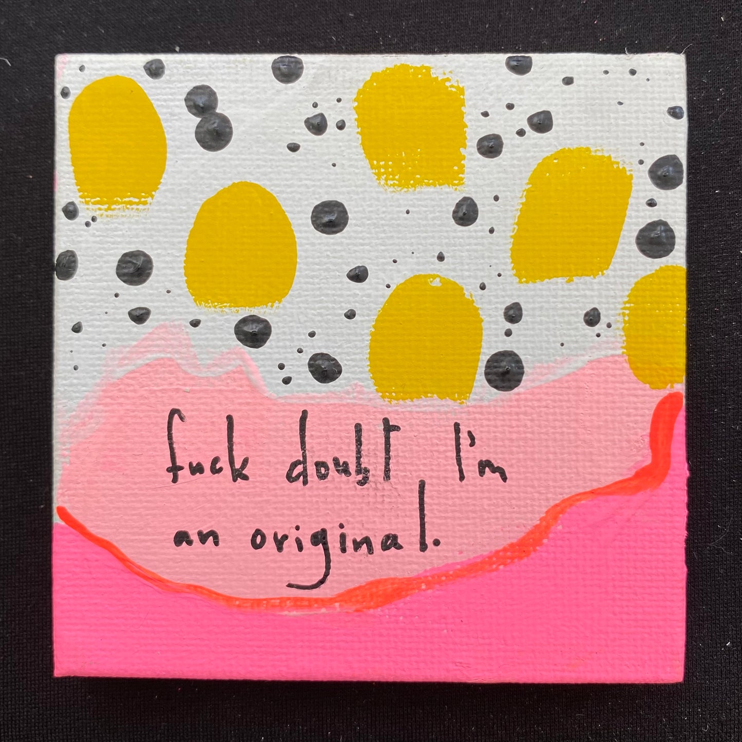 Tiny Feminist Painting CUSTOM ORDER