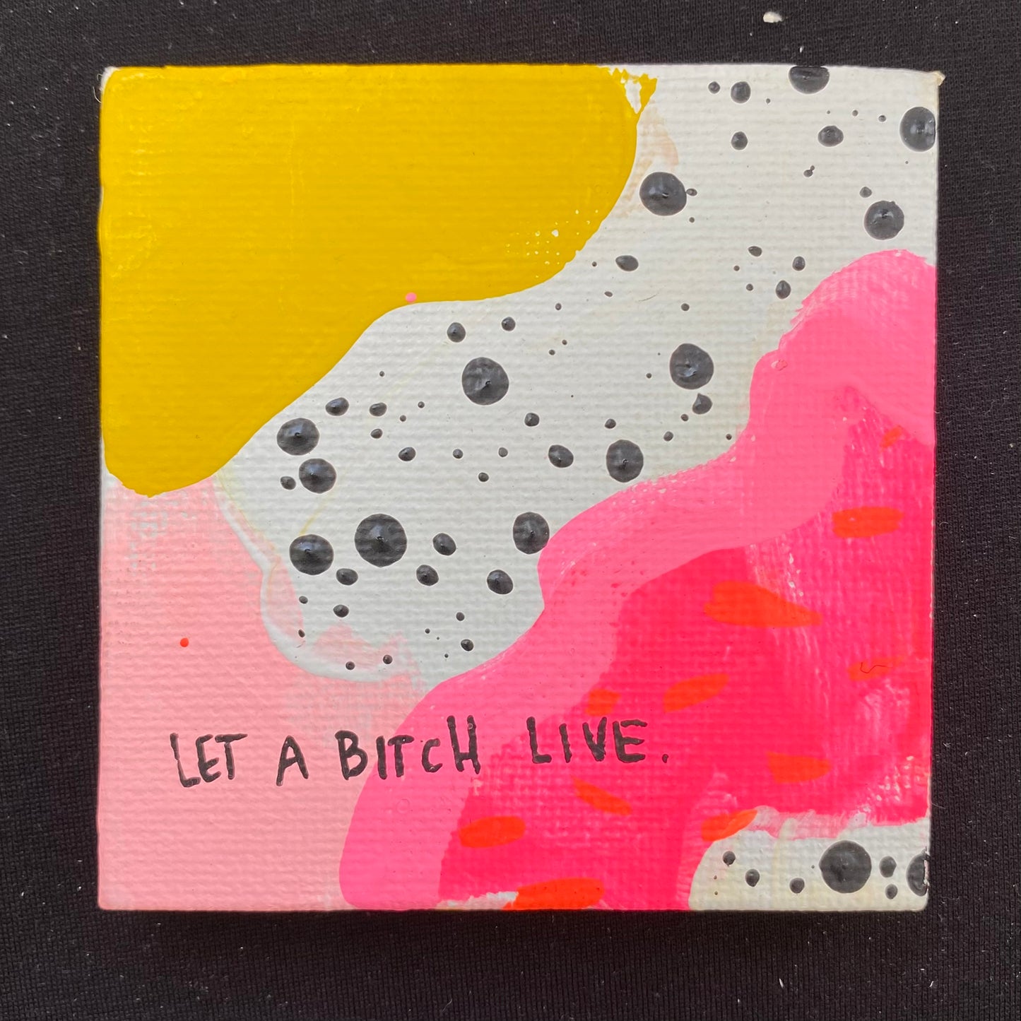 Tiny Feminist Painting CUSTOM ORDER