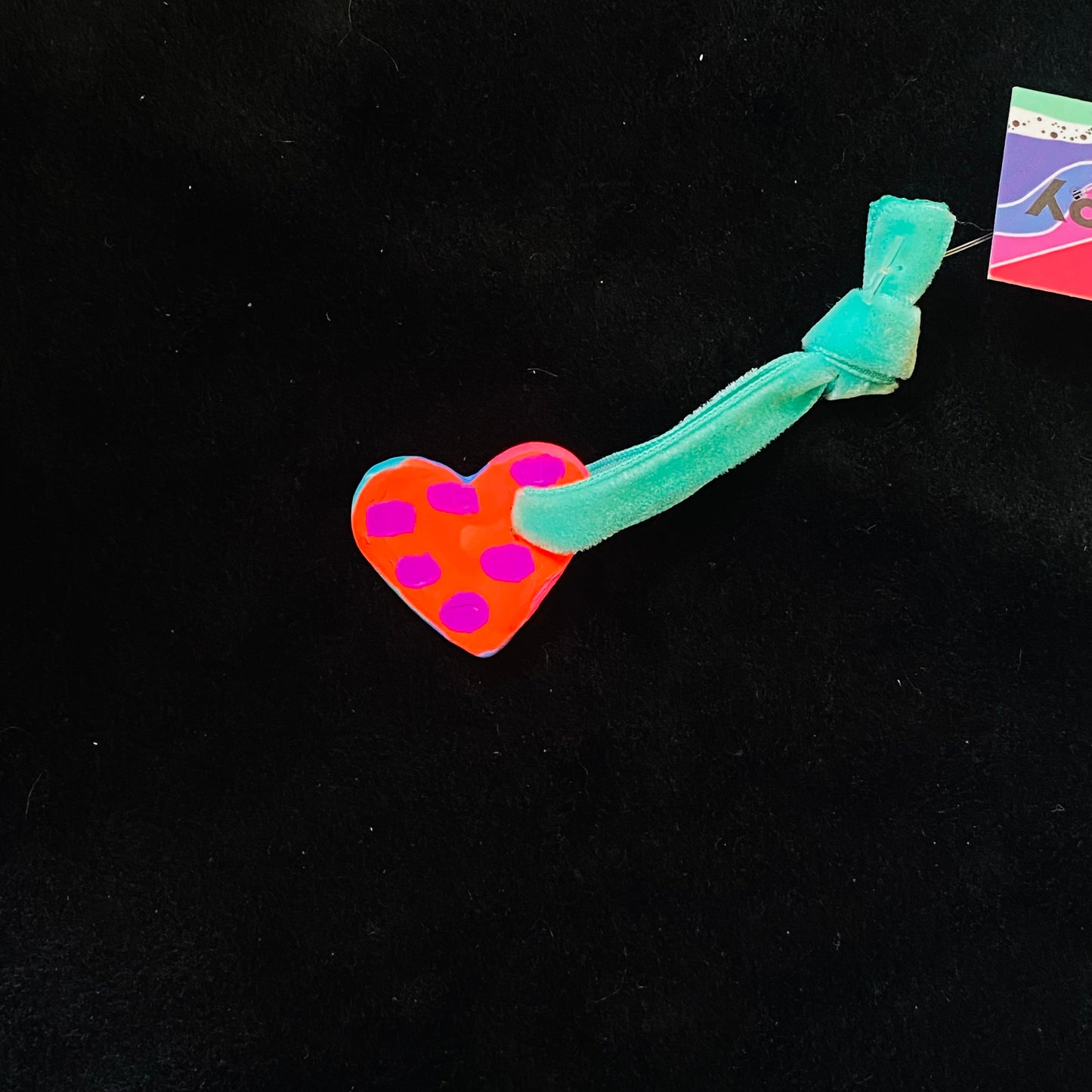 Ornament Tiny Ceramic Heart Love Washes Over You