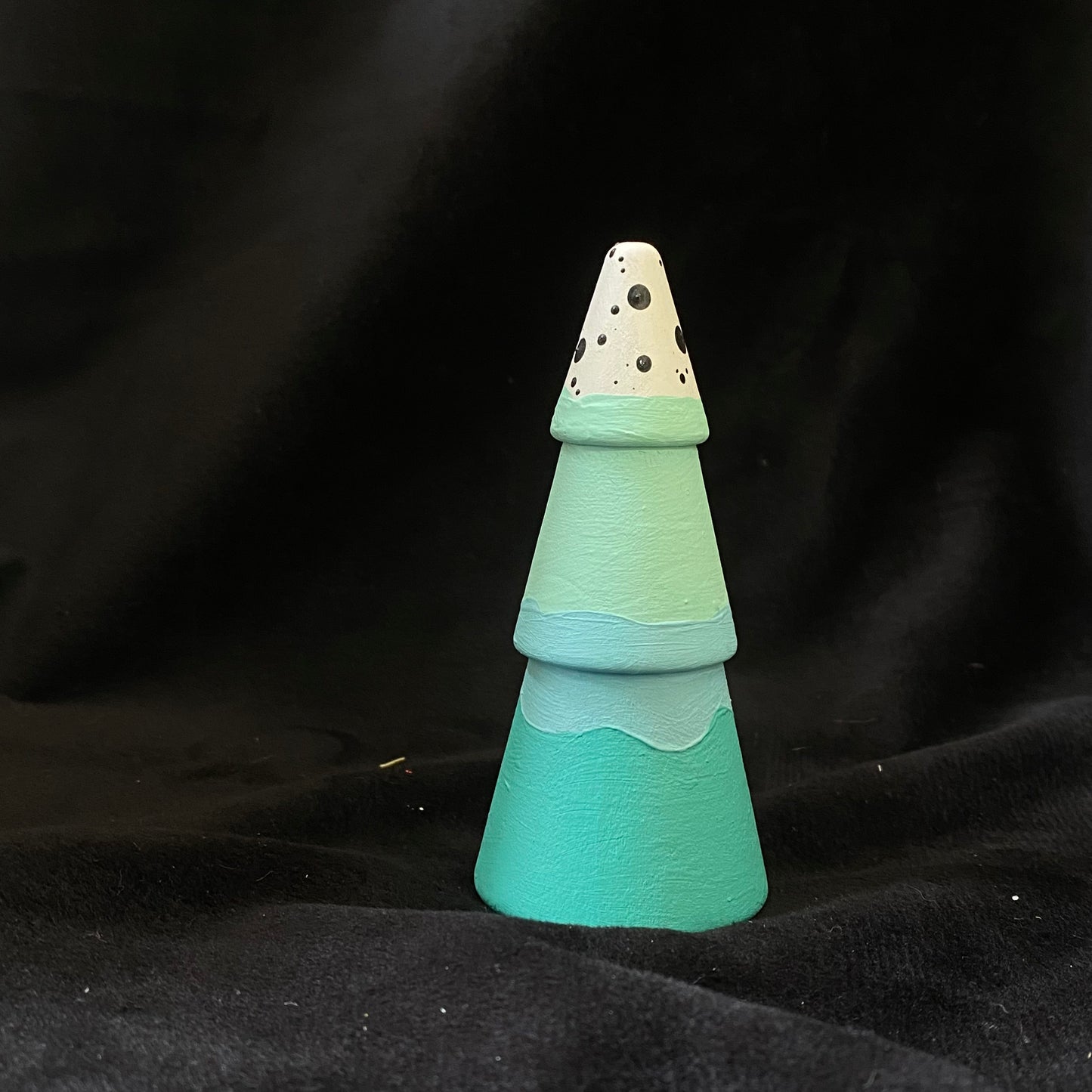 Tree Modern Artifact Winter Holiday Blues