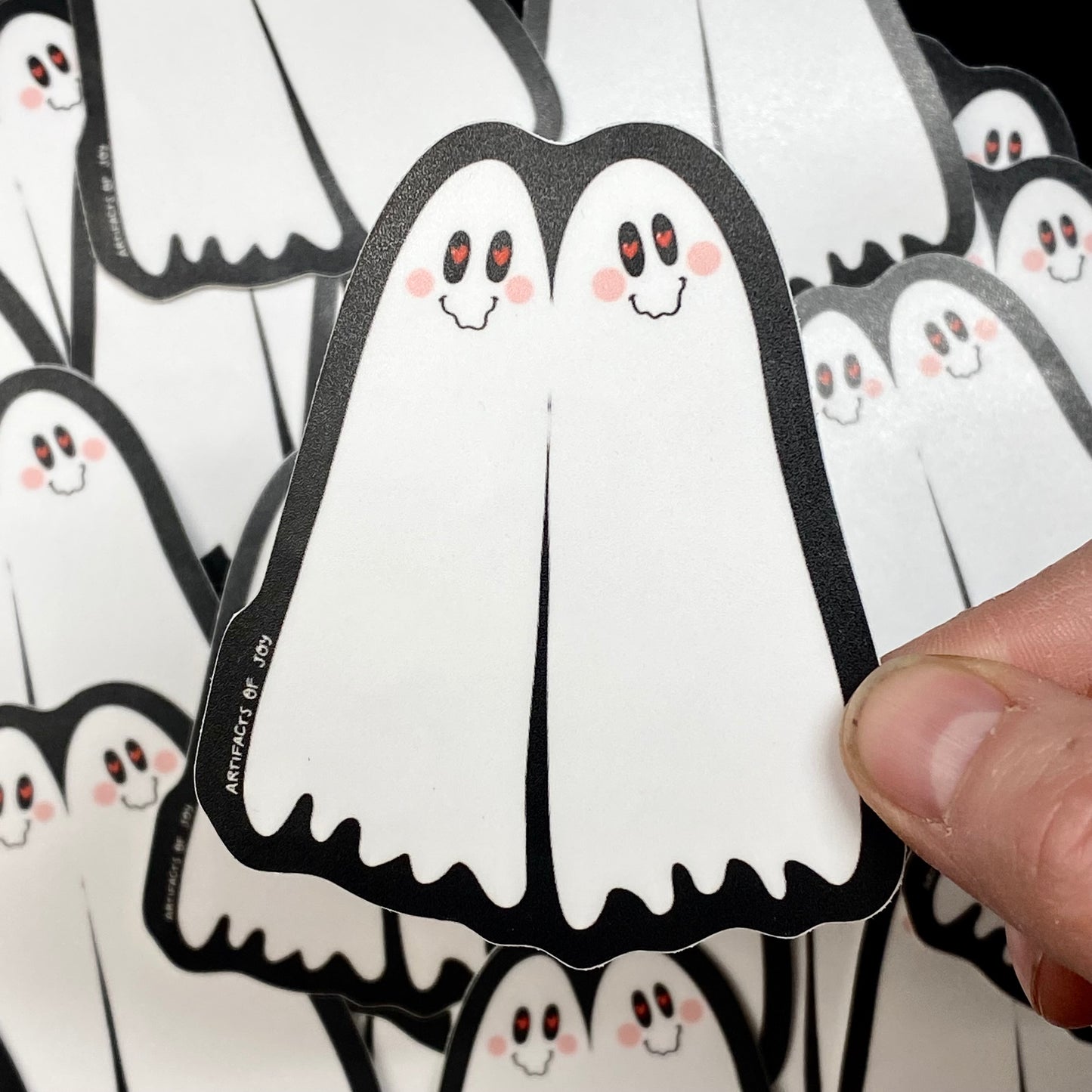Sticker Ghost Besties Are Literally BFF