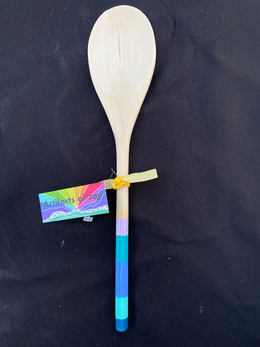 Spoons and Spatulas For Cooking Ocean Green Blues Spoon