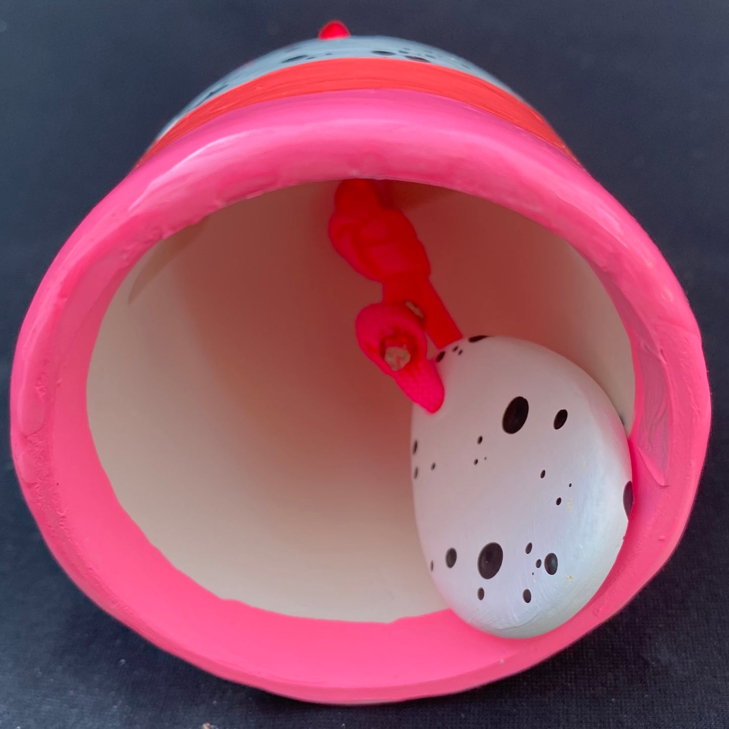 Bell Ceramic Abstract Water Flower