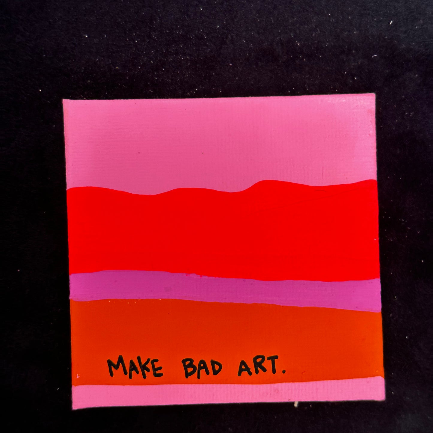 Tiny Feminist Painting Make Bad Art