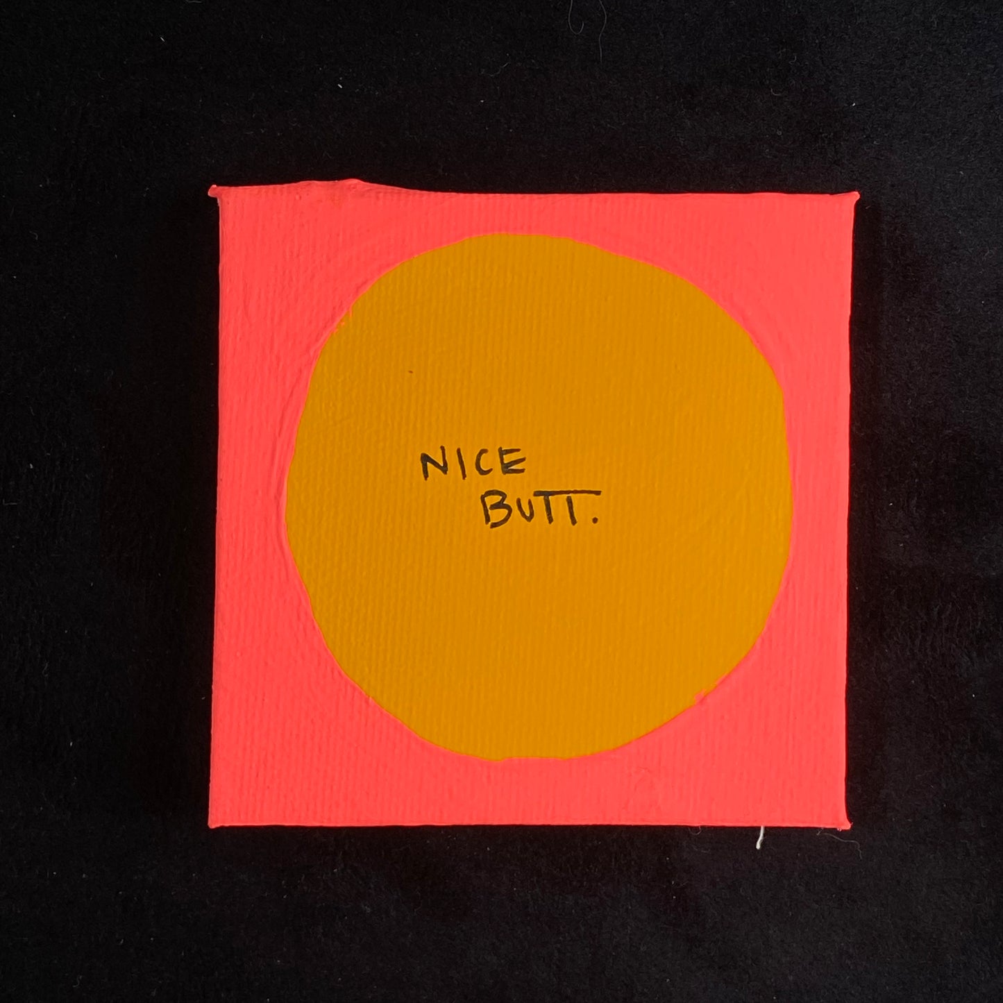 Tiny Feminist Painting Nice Butt