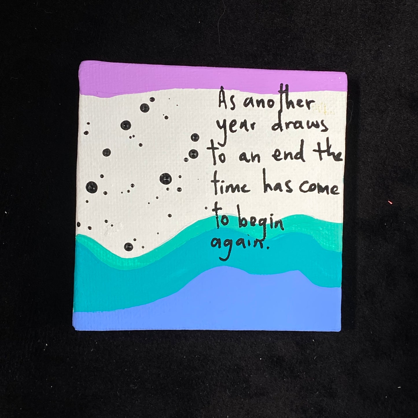 Tiny Feminist Painting As Another Year
