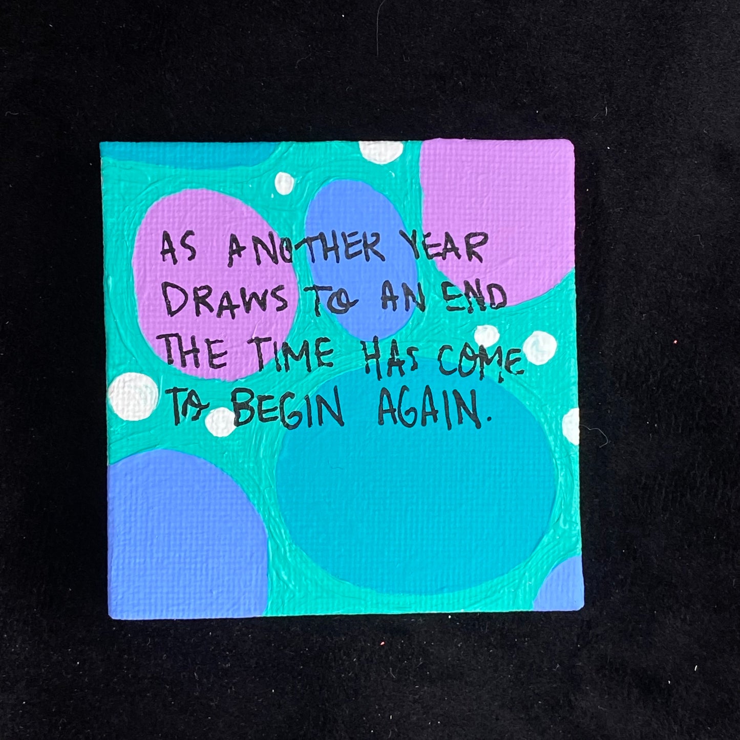 Tiny Feminist Painting As Another Year
