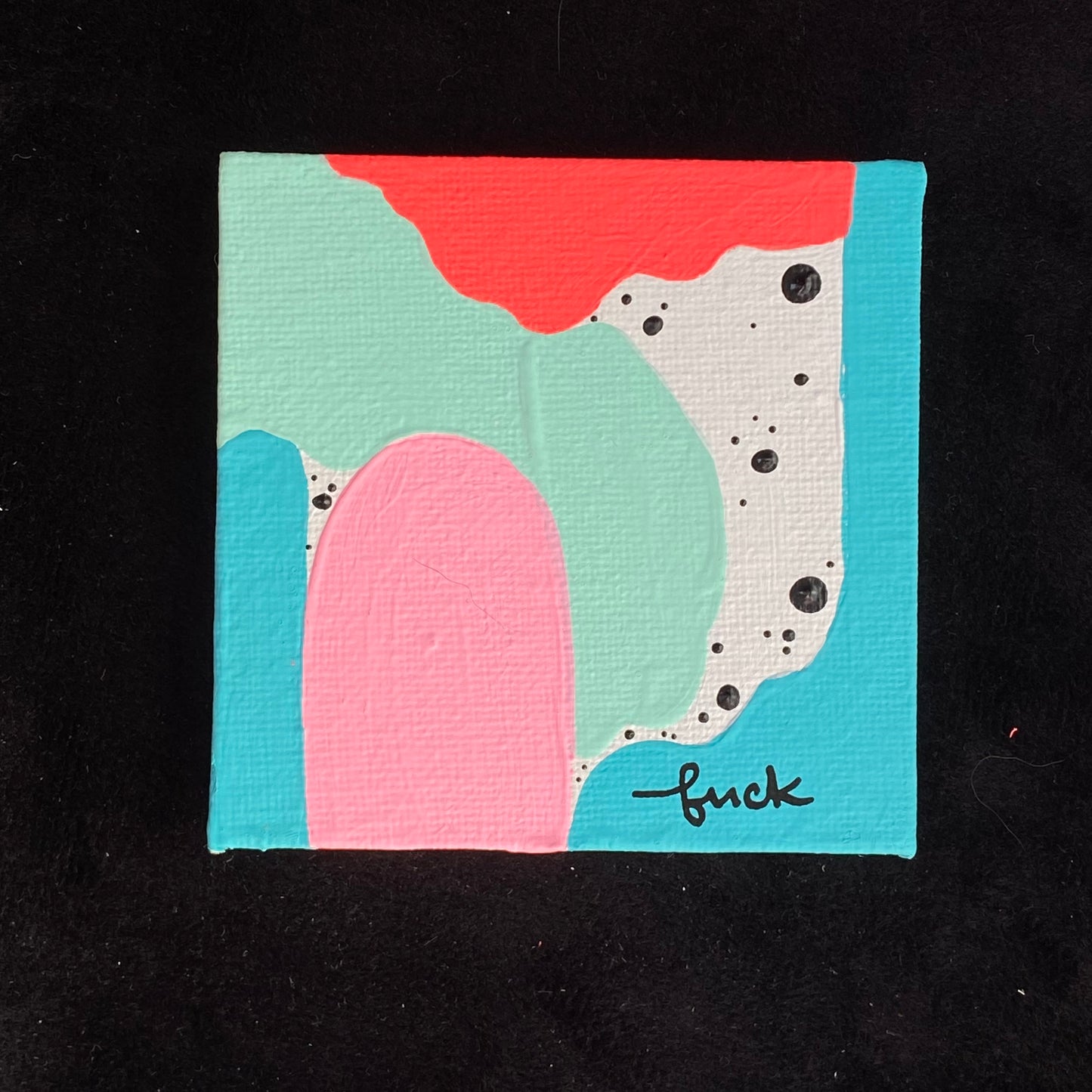 Tiny Feminist Painting Fuck