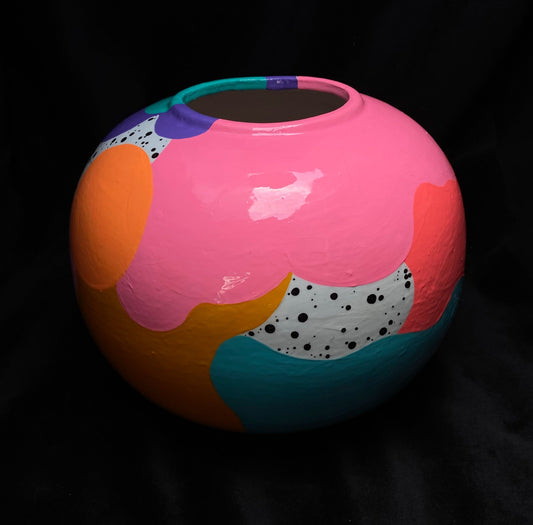 Modern Artifact Ceramic Bowl Vase