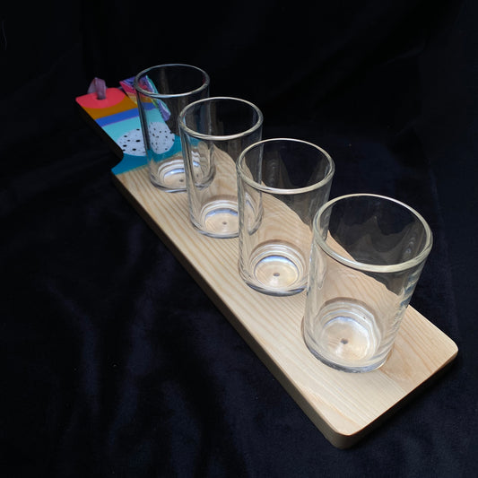 Flight Paddle Glasses Only