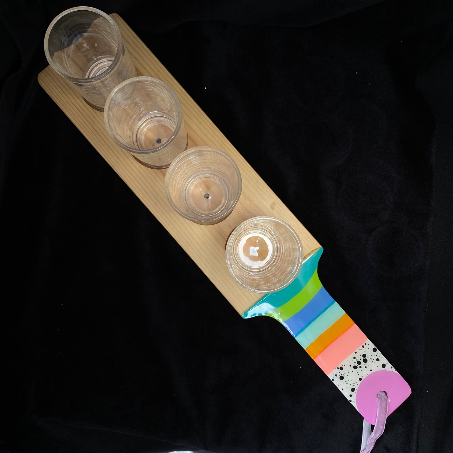 Flight Paddle Fair State Glasses Sold Separately