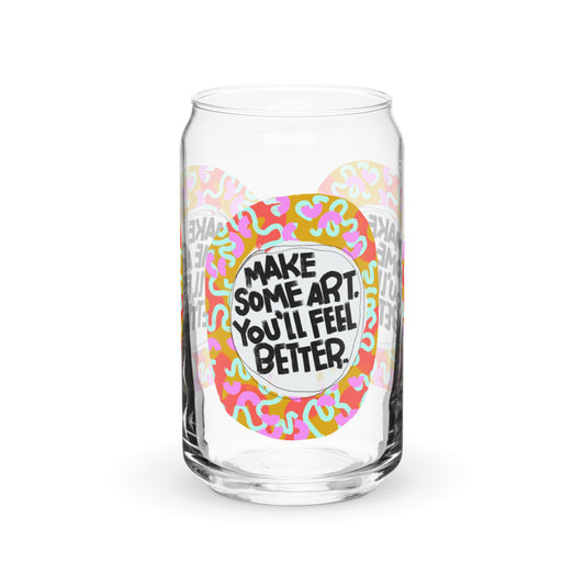 Can-Shaped Glass Make Some Art You'll Feel Better