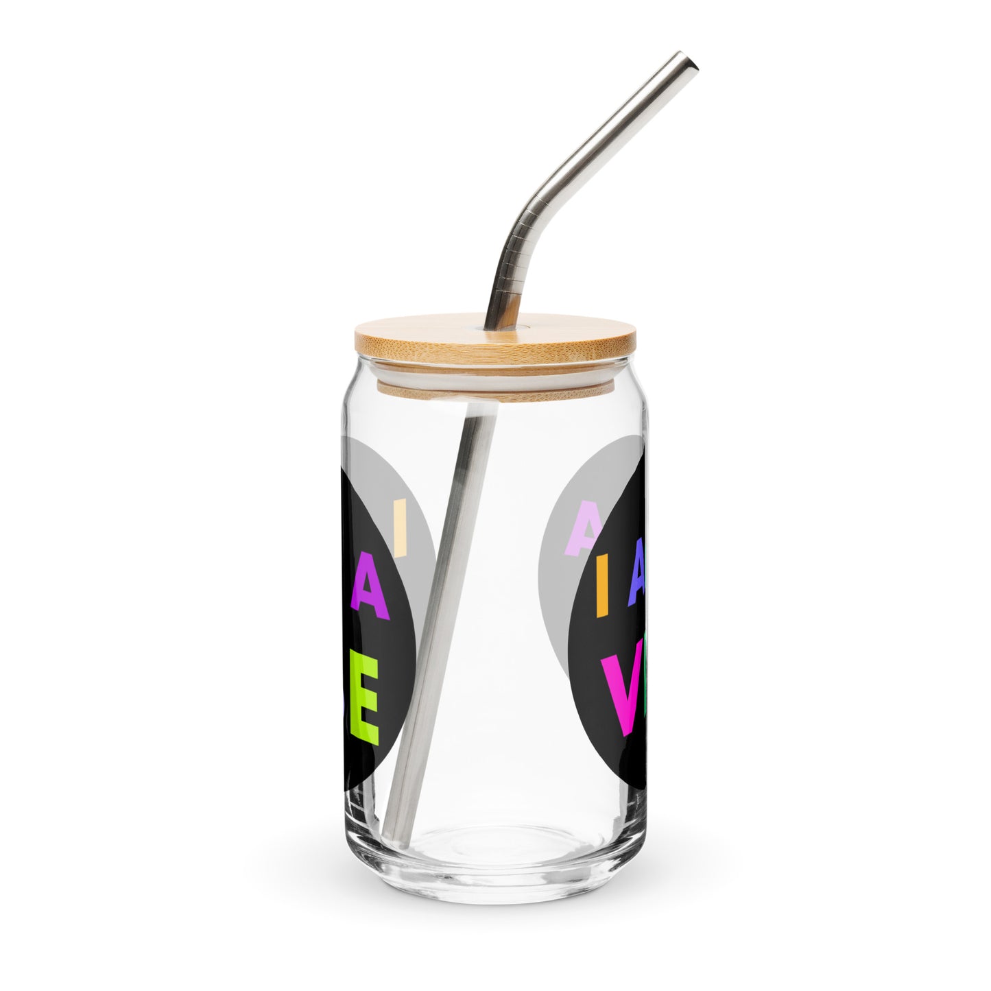 Can-Shaped Glass I Am A Vibe