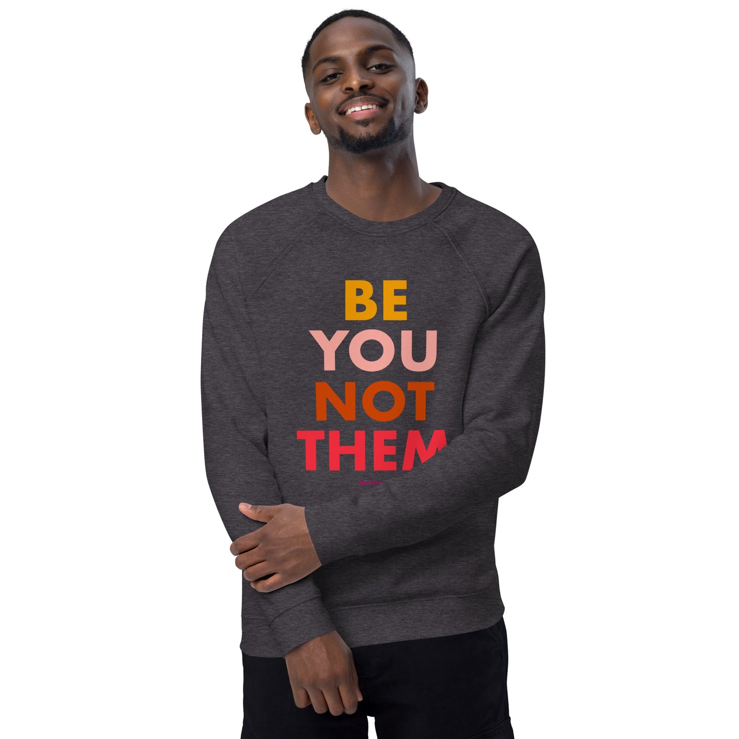Hoodie Adult Unisex Raglan Be You Not Them
