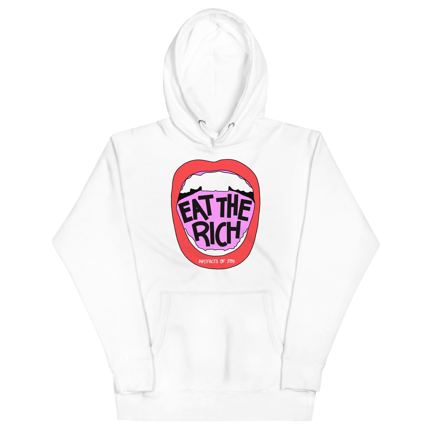 Hoodie Adult Unisex Sweatshirt Eat The Rich