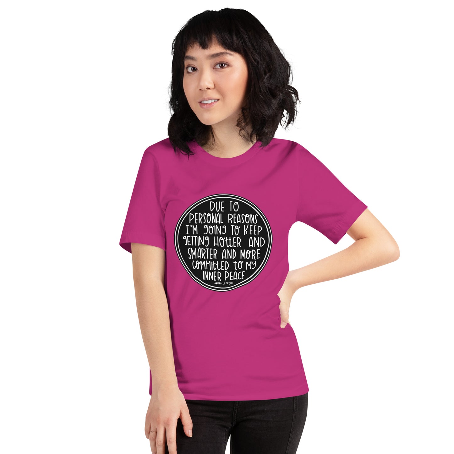 T-shirt Adult Unisex Due To Personal Reasons