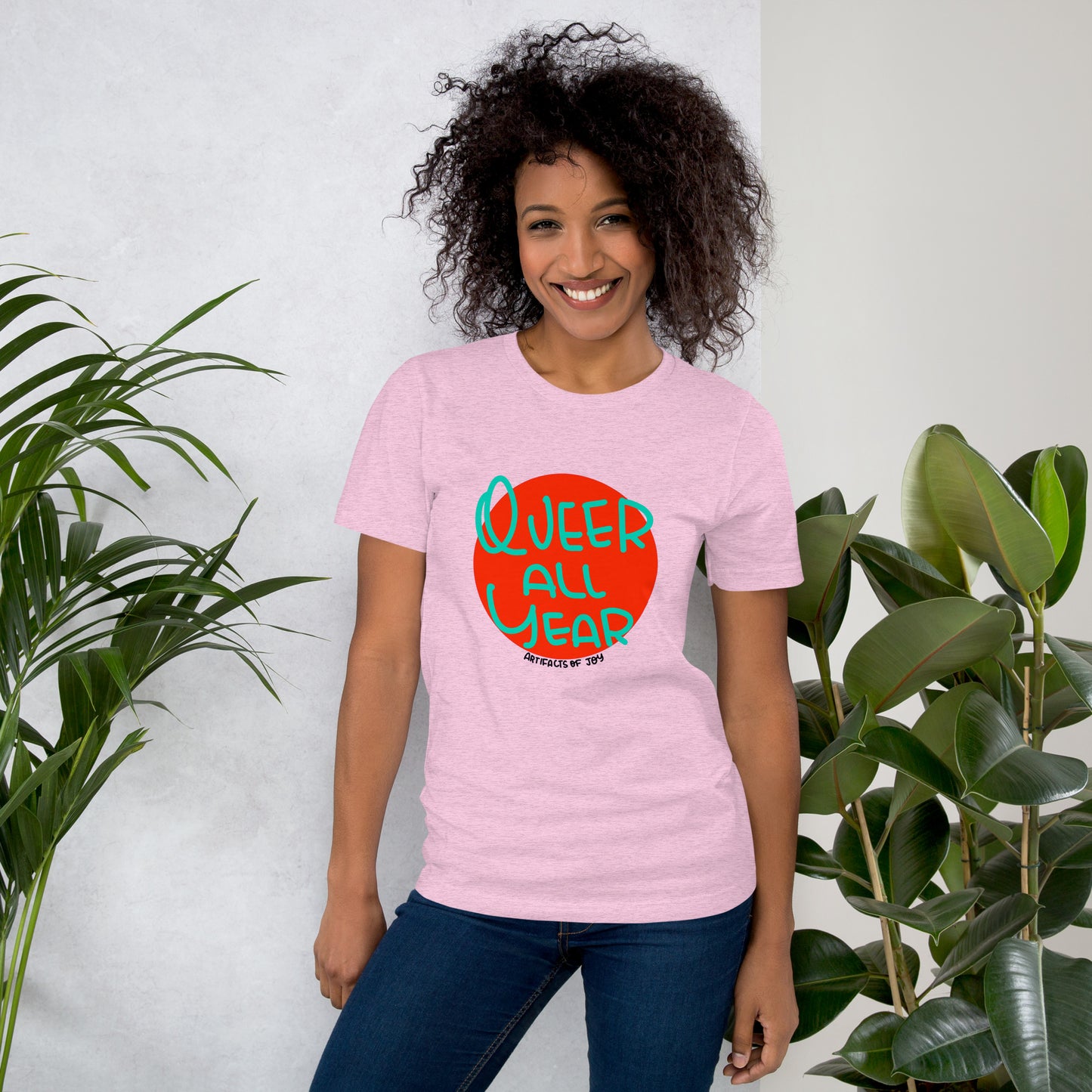 T-shirt Adult Unisex Queer All Year