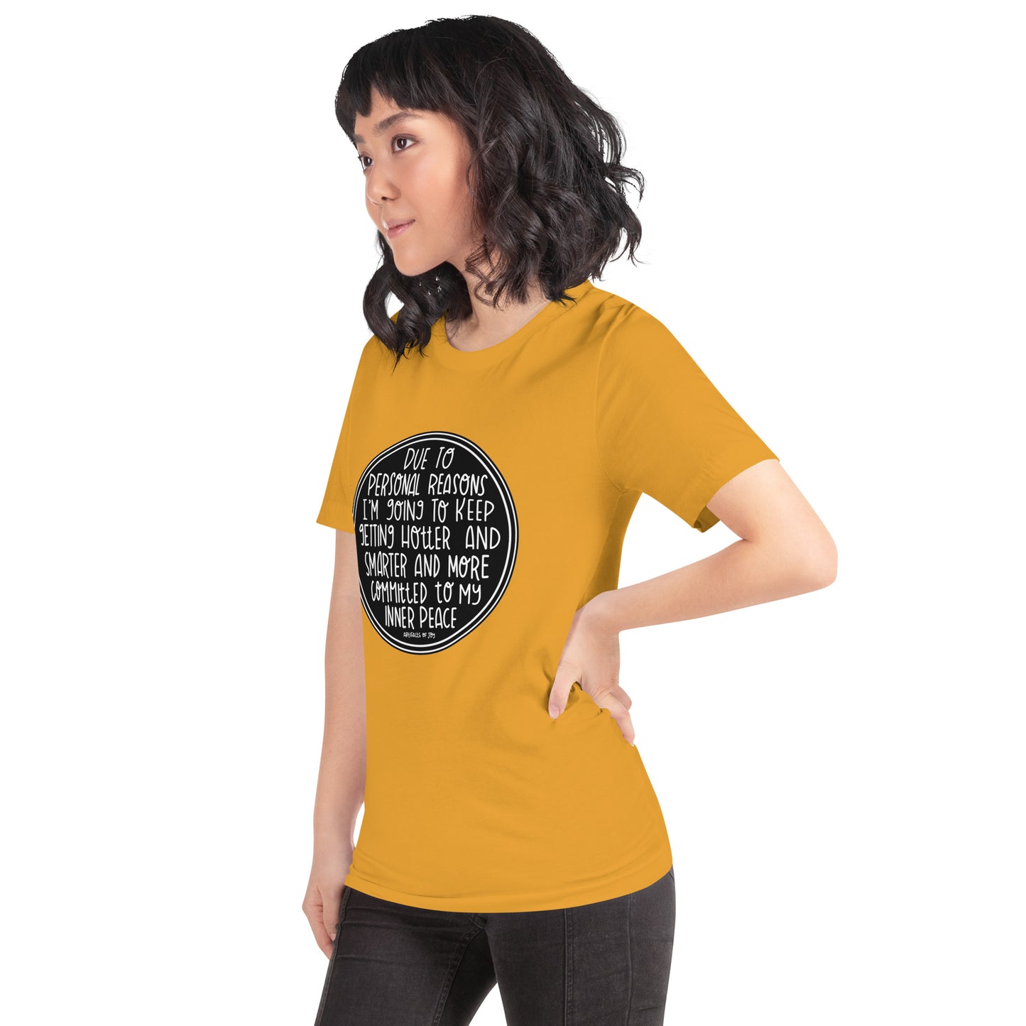 T-shirt Adult Unisex Due To Personal Reasons