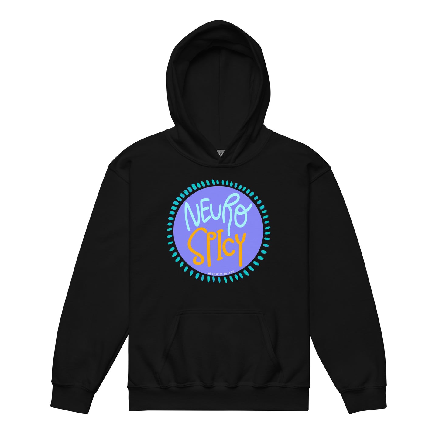 Hoodie Youth Heavy Blend Sweatshirt Neuro Spicy