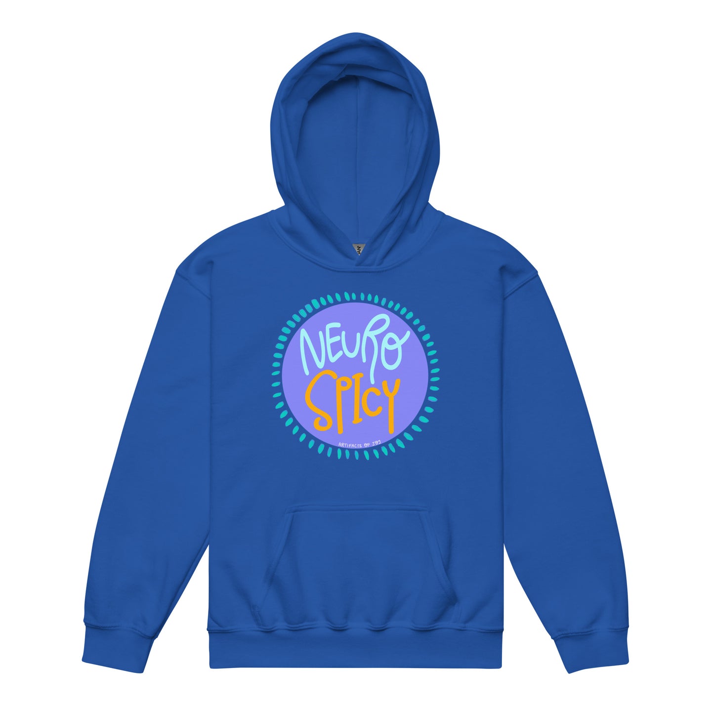 Hoodie Youth Heavy Blend Sweatshirt Neuro Spicy