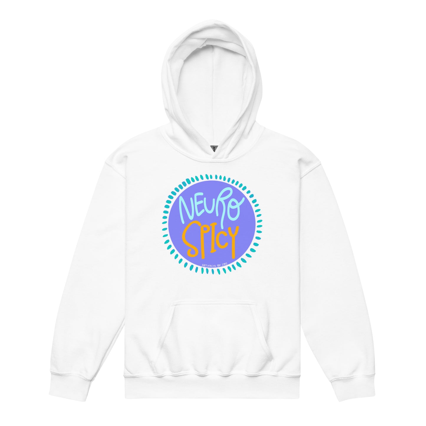 Hoodie Youth Heavy Blend Sweatshirt Neuro Spicy