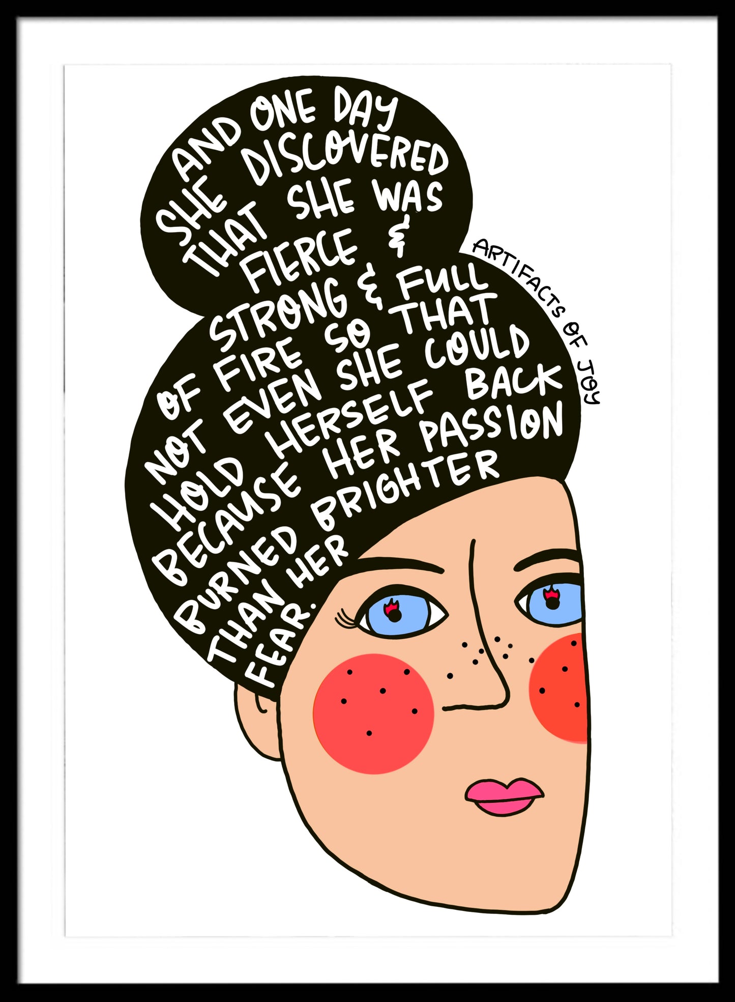 Print And One Day She Discovered