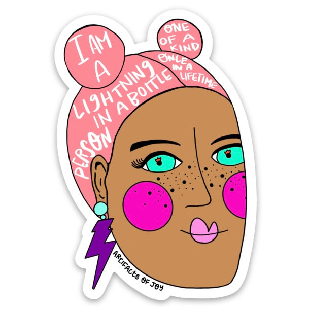 Sticker I Am Lightning In A Bottle