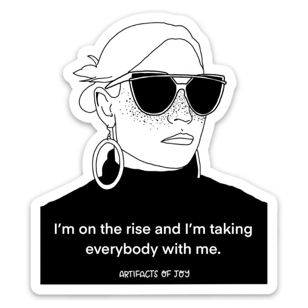 Sticker I'm On The Rise