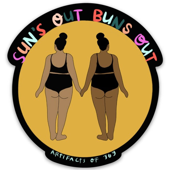 Sticker Suns Out Buns Out