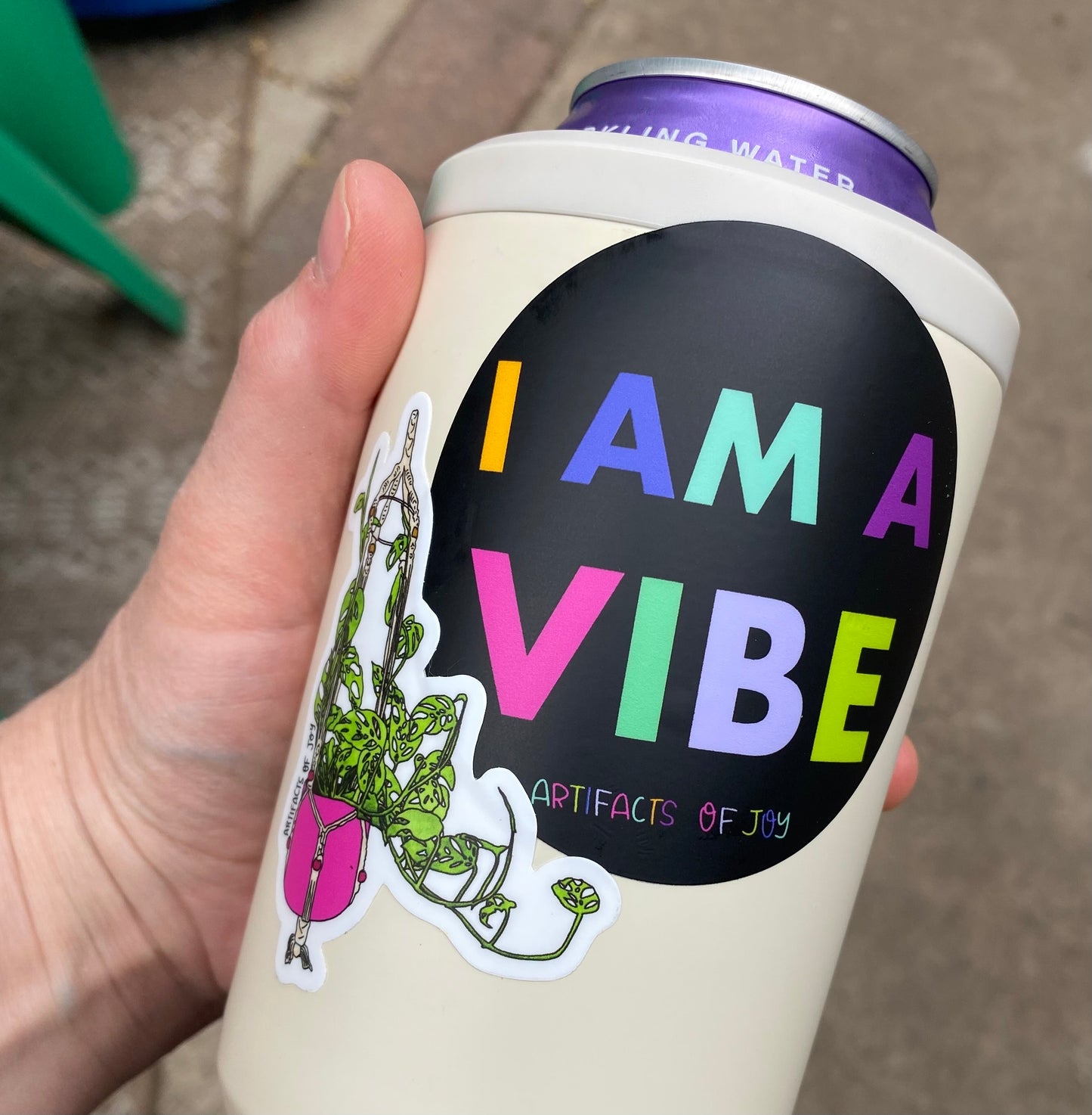 Sticker Hanging Plant