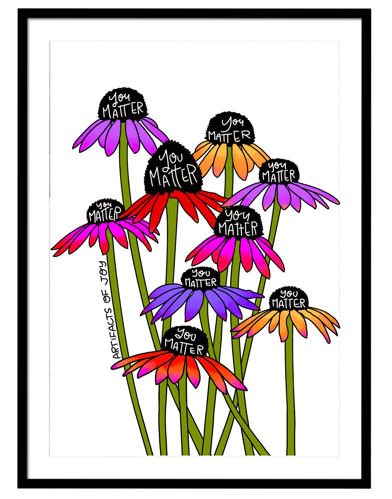 Print You Matter Flower Patch