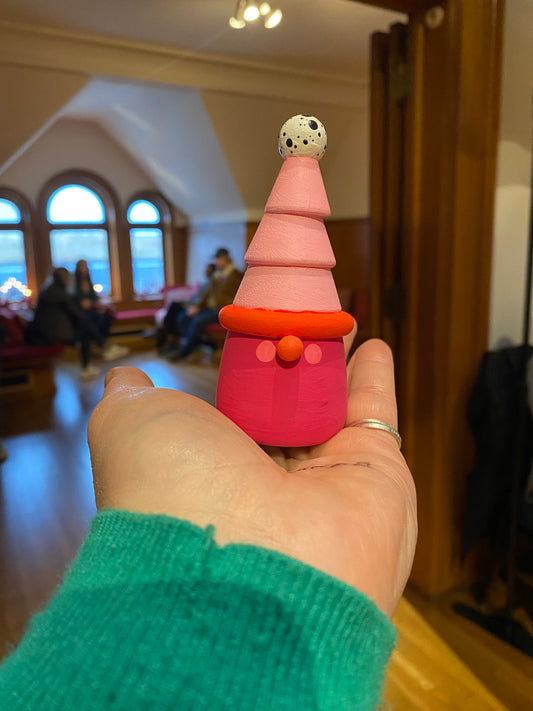 Tomte Gnome Modern Artifact Winter Holiday