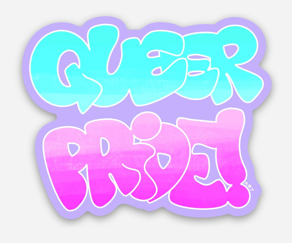 Qeej Sticker Sticker Queer Pride – Artifacts of Joy