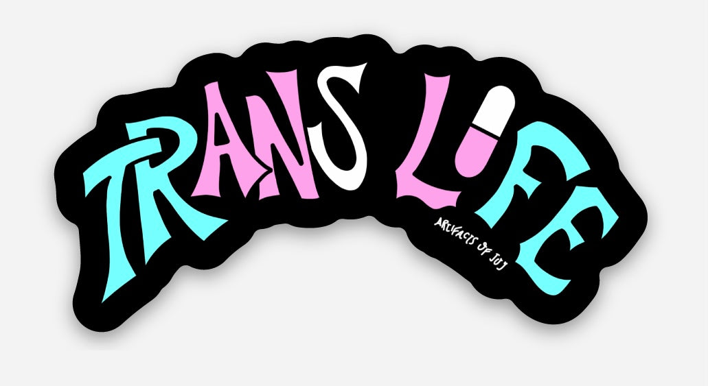 Sticker Trans Life