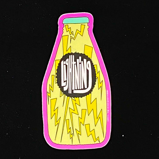 Sticker Lightning In A Bottle