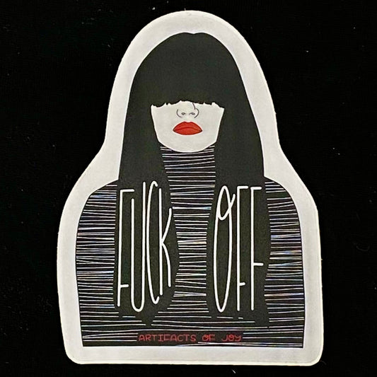 Sticker Fuck Off