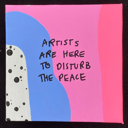 Tiny Feminist Painting Artists Are Here To Disturb The Peace