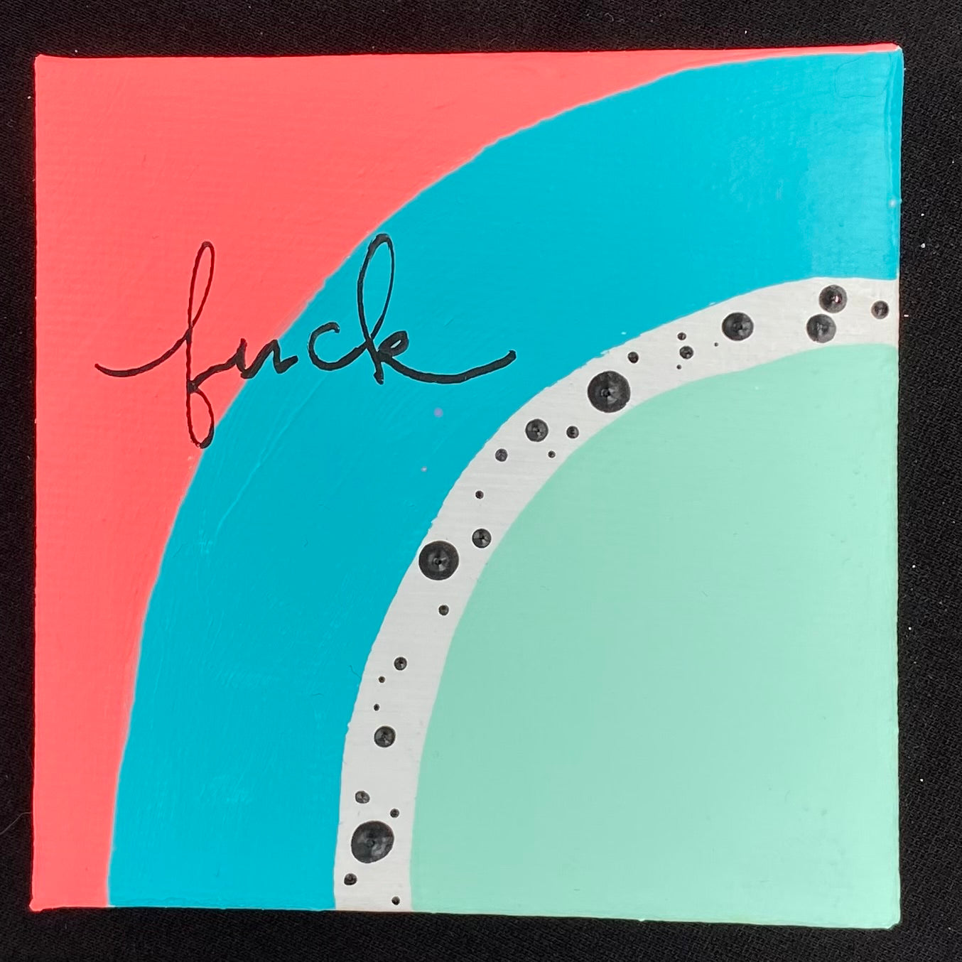 Tiny Feminist Painting Fuck