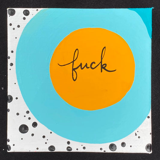 Tiny Feminist Painting Fuck