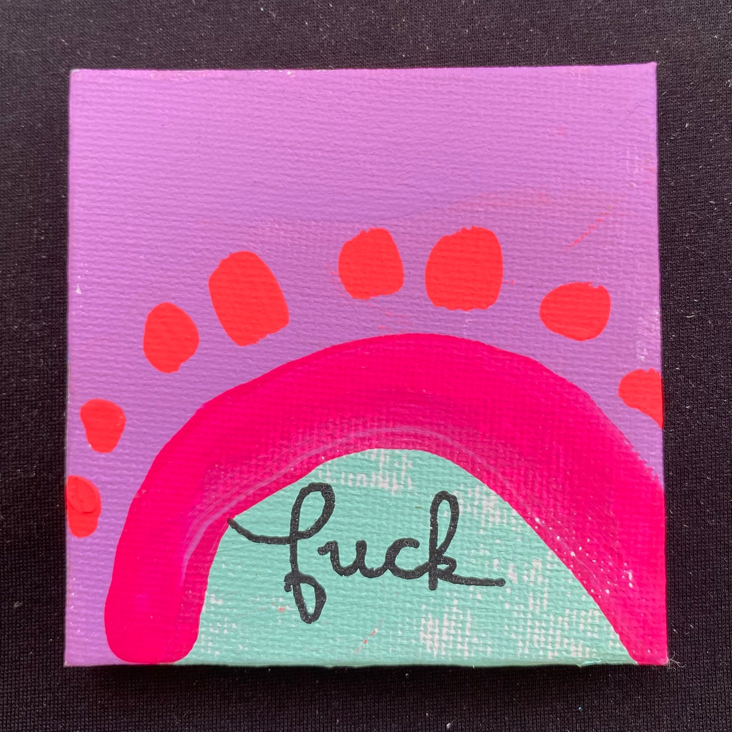 Tiny Feminist Painting CUSTOM ORDER