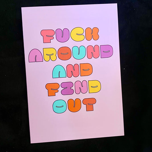 Greeting Cards Fuck Around and Find Out