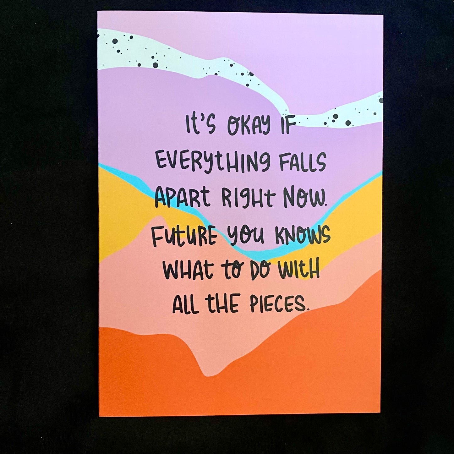 Greeting Cards It's Okay If Everything Falls Apart Right Now
