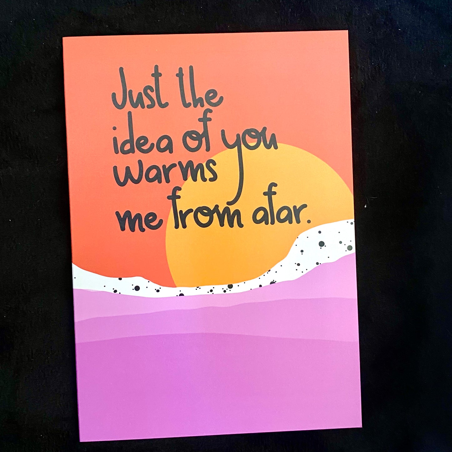 Greeting Cards Just The Idea Of You Warms Me From Afar