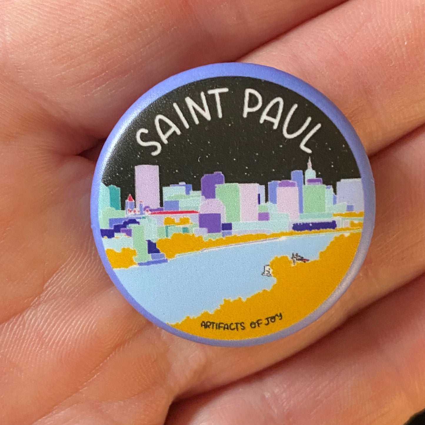 Pin Saint Paul Skyline